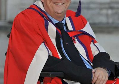 Geoff Holt - Solent University Honorary Doctorate of Science